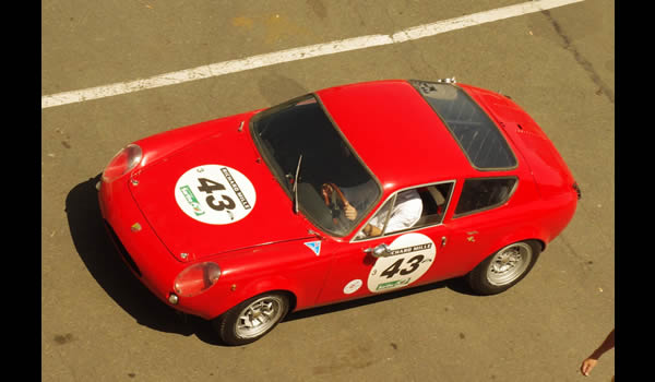 Abarth Simca 1300 GT 1962  upside view